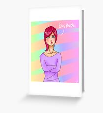 Bitter Greeting Card