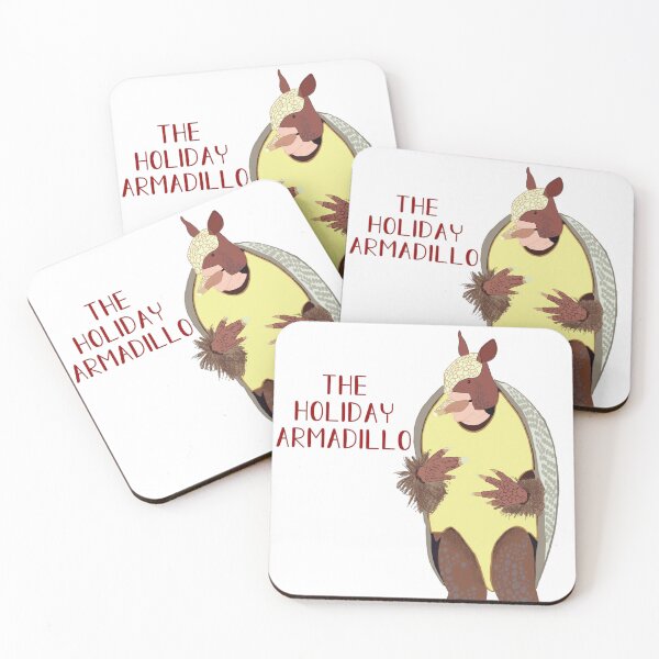 Item preview, The holiday armadillo  designed and sold by froggyleggs.