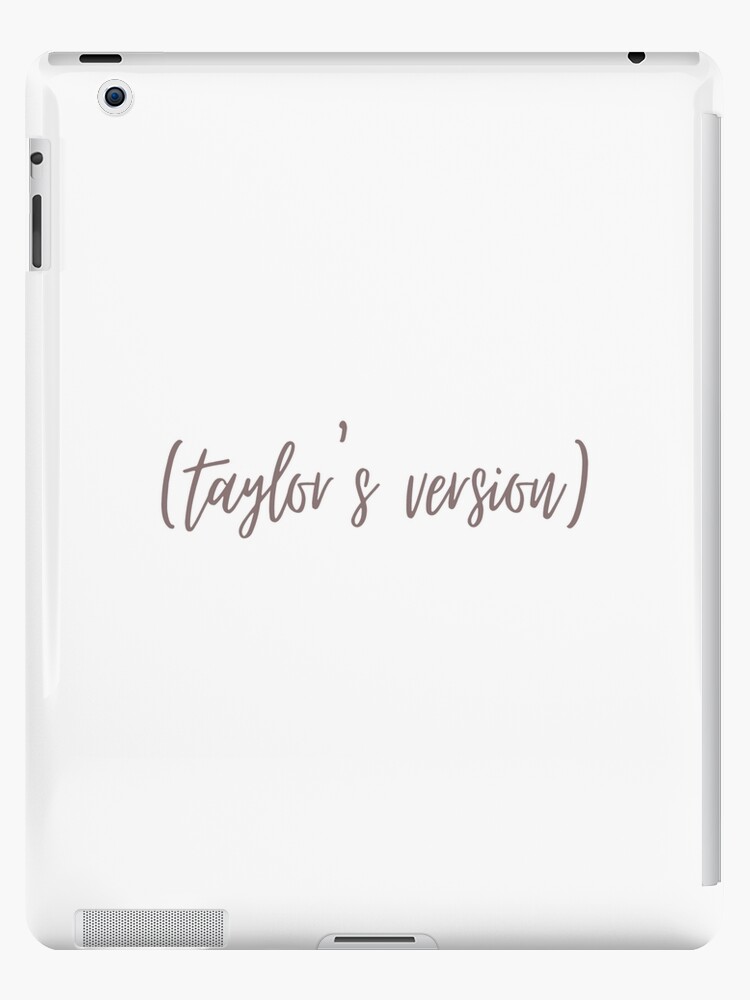 Taylor's Version Taylor Swift | iPad Case & Skin