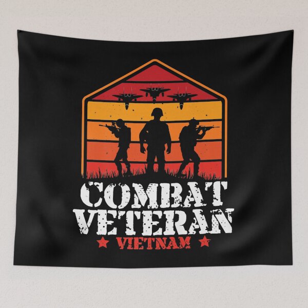 Item preview, Combat veteran vietnam veterans designed and sold by MarkMille76.