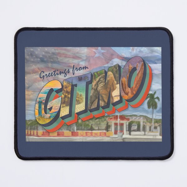 Item preview, Greetings from GITMO postcard - The Naval Base at Guantanamo Bay, Cuba is unique and postcard worthy! designed and sold by BBTravels.