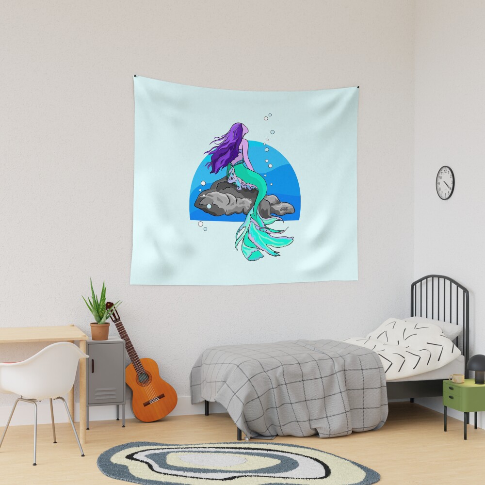 Mermaid Tapestry Pocket Square Mermaid Tapestry Pocket Square