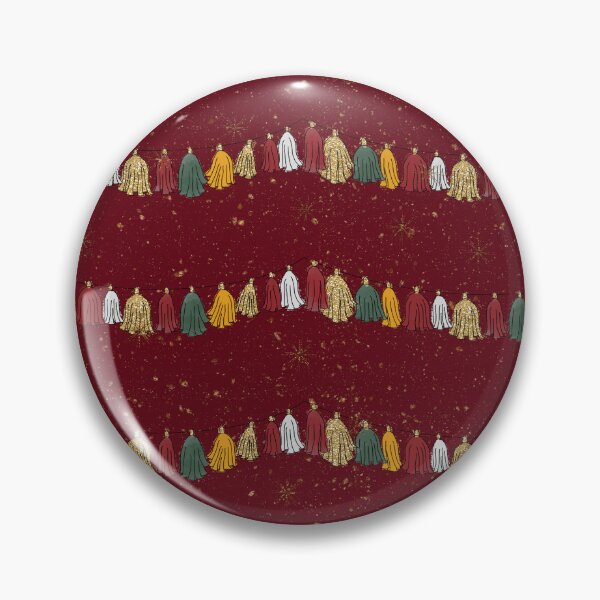 Item preview, Christmas Tassels Design in Red Yellow and White designed and sold by SixelaDesign.