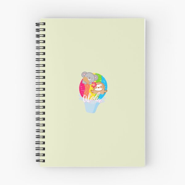 Item preview, Cute Aloha Rainbow Shave Ice  designed and sold by theslothinme.