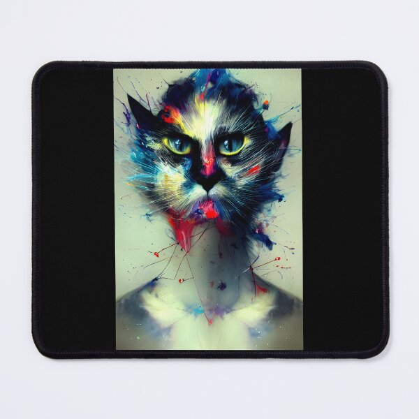 Item preview, cat portrait  painting #19 designed and sold by supeart.