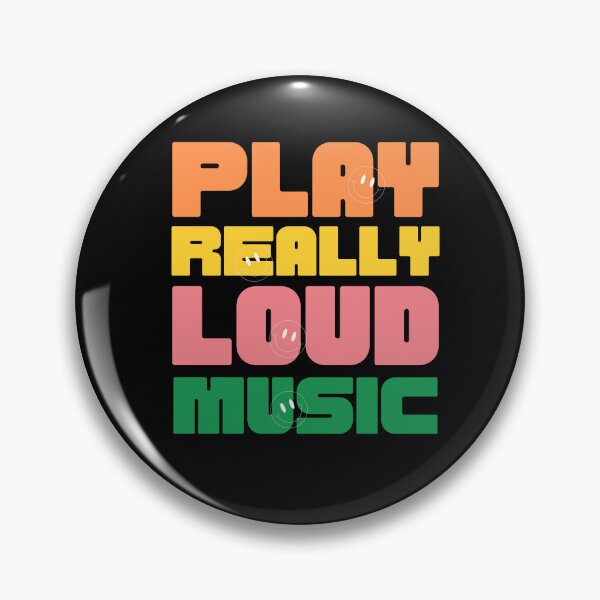 Item preview, Play Really Loud Music (Motivational Quote) Lettering designed and sold by Jalib.