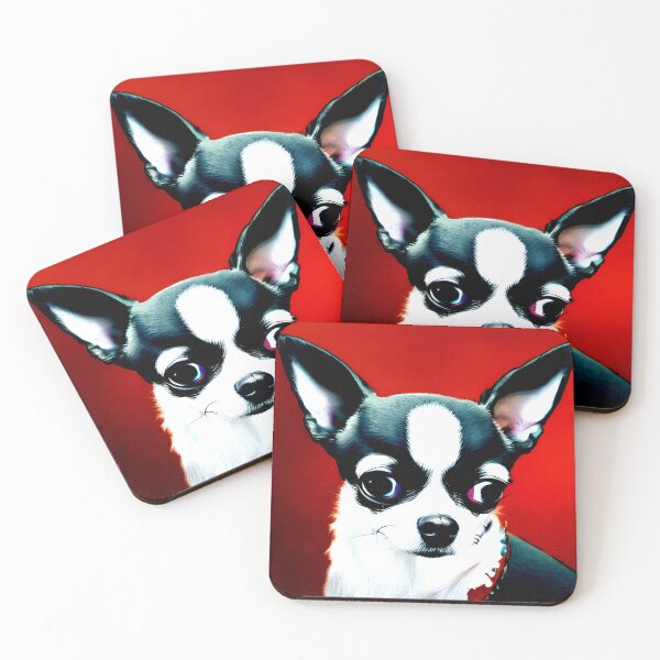 Item preview, Chihuahua colorful art painting dog #30 designed and sold by supeart.