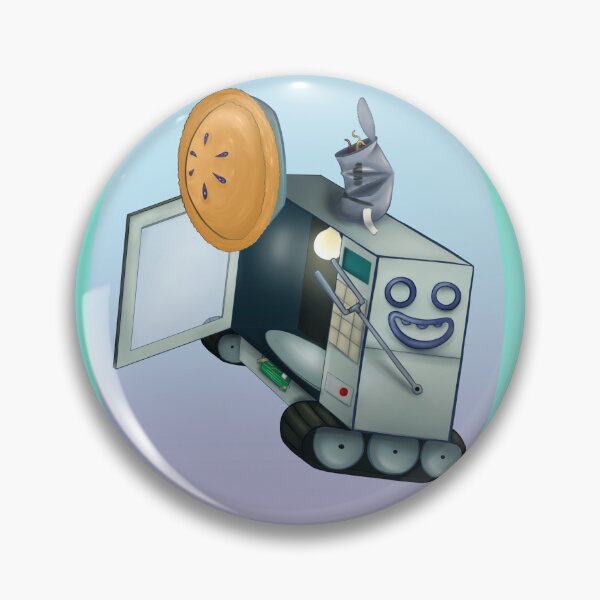 Item preview, A Never Ending Pie Throwing Robot... designed and sold by MyzoDraws.