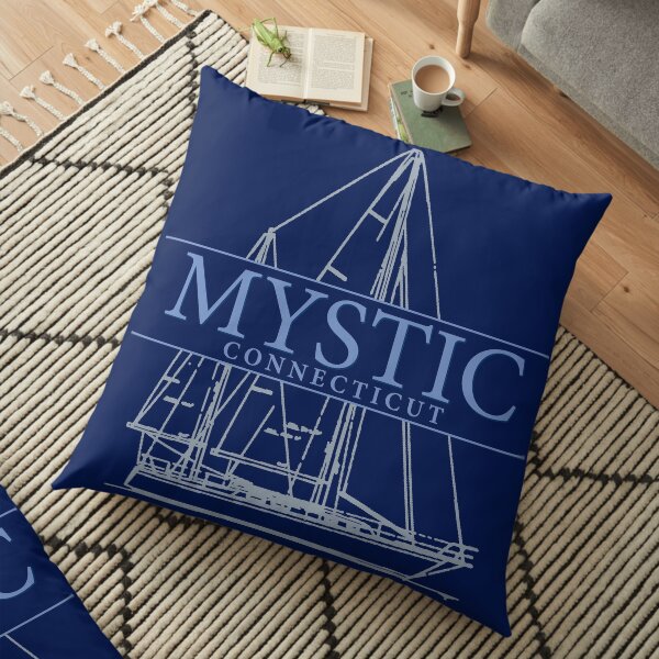 Mystic CT Floor Pillow
