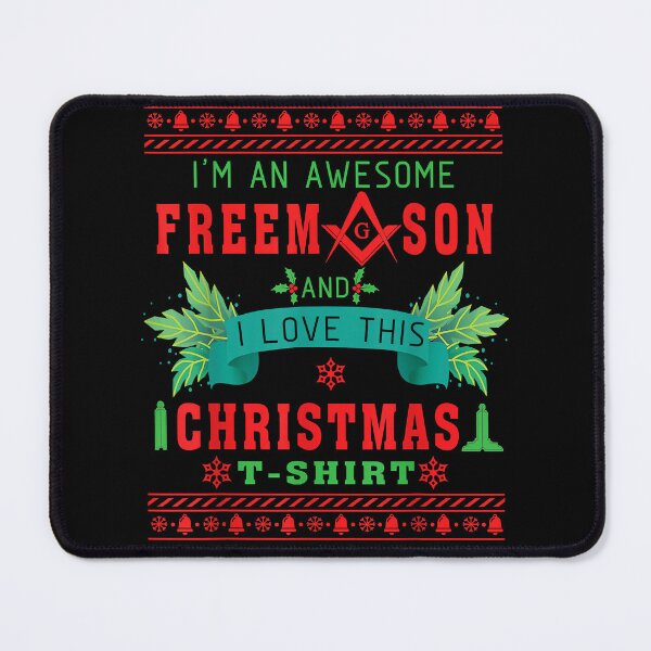 Item preview, Masons i am an awesome freemason and i love this christmas designed and sold by MarkMille76.
