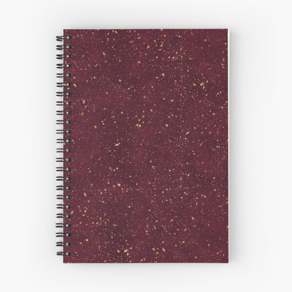 Item preview, Burgundy Pattern with Gold Flakes / Speckles designed and sold by SixelaDesign.