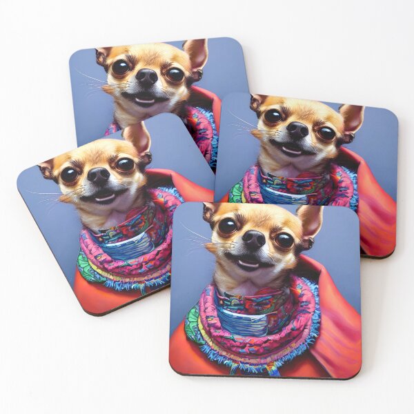 Item preview, Chihuahua colorful art painting dog #31 designed and sold by supeart.
