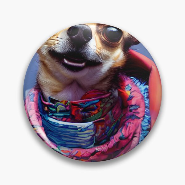Item preview, Chihuahua colorful art painting dog #31 designed and sold by supeart.