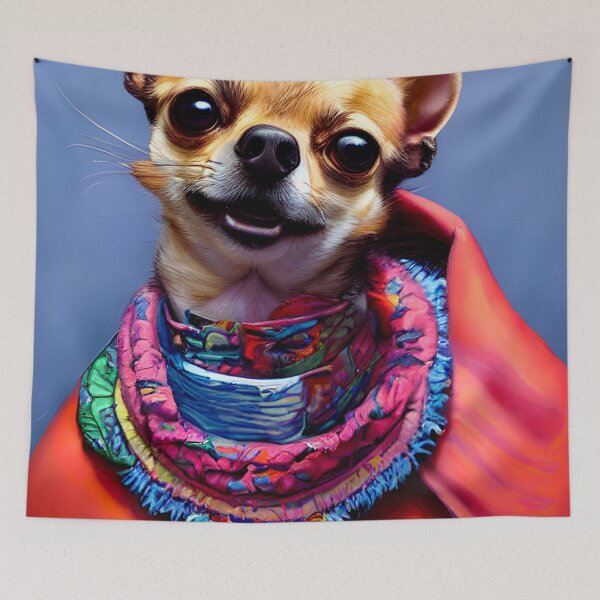 Item preview, Chihuahua colorful art painting dog #31 designed and sold by supeart.