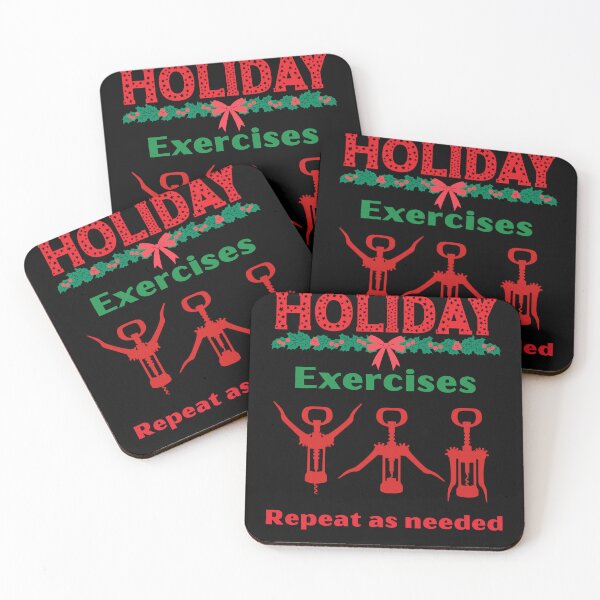 Item preview, Holiday Exercises Repeat as Needed - Christmas designed and sold by Georgy09.