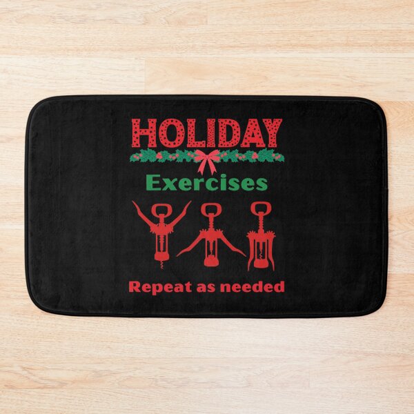 Item preview, Holiday Exercises Repeat as Needed - Christmas designed and sold by Georgy09.