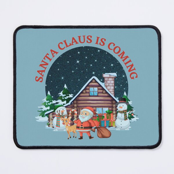 Item preview, Santa Claus Is Coming, Vintage Santa Claus,Retro Vintage Pink Santa Claus designed and sold by ORA_ORA.