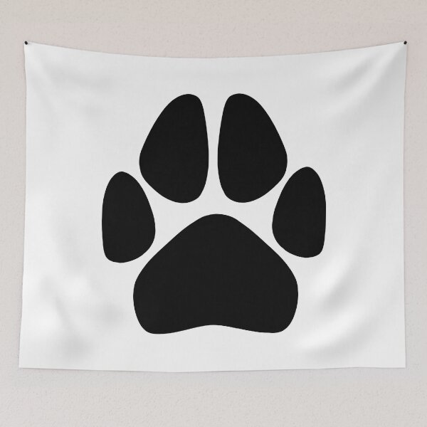 Item preview, Paw Print (Black) designed and sold by SolGalaxyDesign.