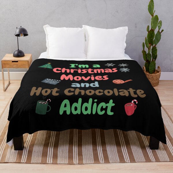 Item preview, Christmas Movies and Hot Chocolate Addict designed and sold by Hipnautical.