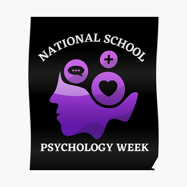 "National school psychology week " Poster for Sale by