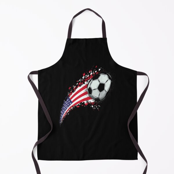 Item preview, Us flag with a soccer ball, soccer lovers designed and sold by MarkMille76.