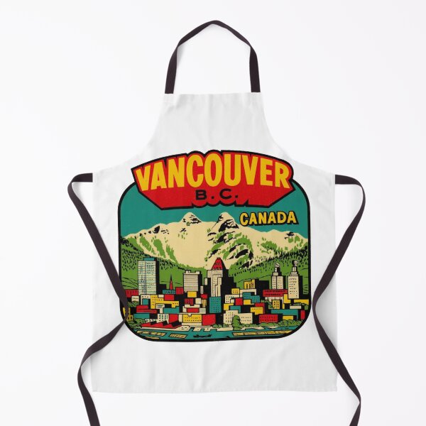 Item preview, Downtown Vancouver BC Vintage Travel Decal designed and sold by hilda74.