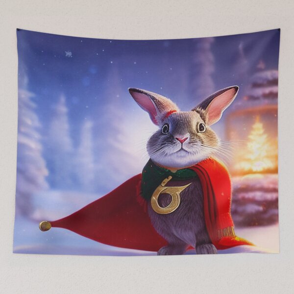 Item preview, Tiny Christmas Bunny  designed and sold by LuliandFriends.