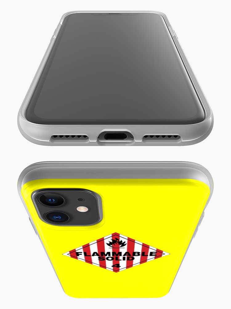 Alternate view of Flammable Solid iPhone Case & Cover