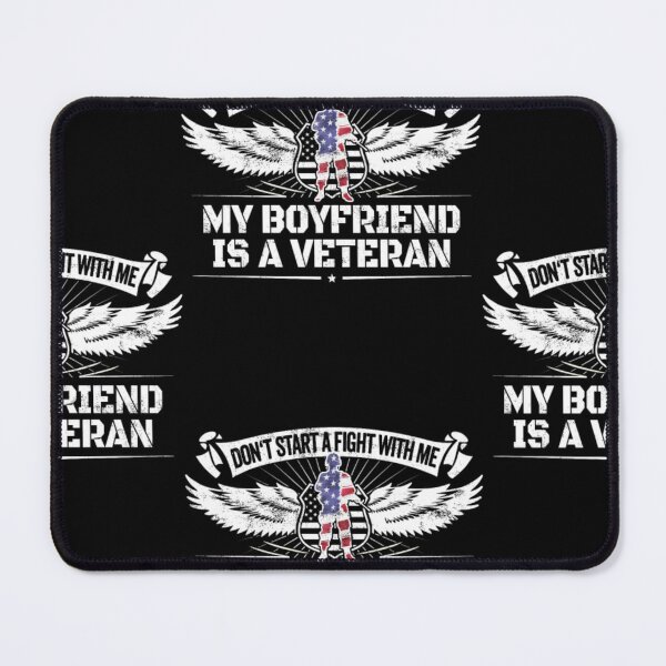 Item preview, Funny Veteran Boyfriend Military Salute US Flag designed and sold by aryagiri.