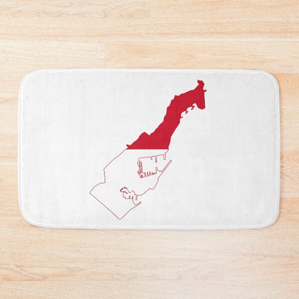 Item preview, Monaco Flag map designed and sold by Deasdw1.
