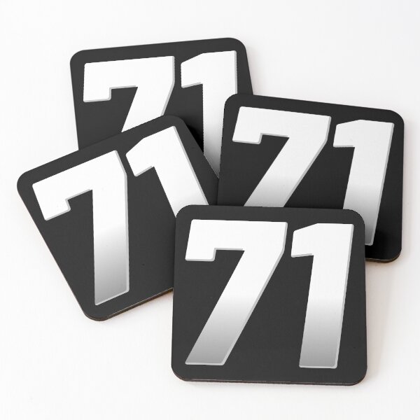 Item preview, Racing Number 71 designed and sold by Denti Kanys ⭐⭐⭐⭐⭐.