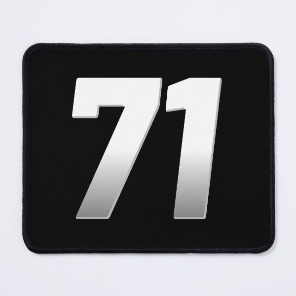Item preview, Racing Number 71 designed and sold by Denti Kanys ⭐⭐⭐⭐⭐.