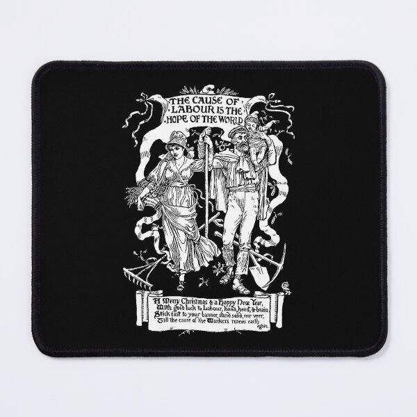 Item preview, The Cause of Labour Is the Hope of the World (1894) by Walter Crane designed and sold by NEVERBOW.