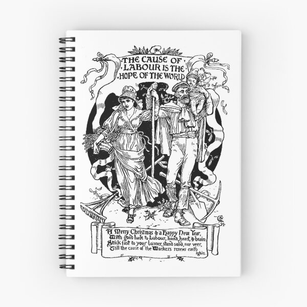 Item preview, The Cause of Labour Is the Hope of the World (1894) by Walter Crane designed and sold by NEVERBOW.