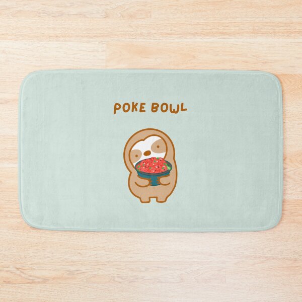 Item preview, Hawaiian Poke Bowl Sloth  designed and sold by theslothinme.