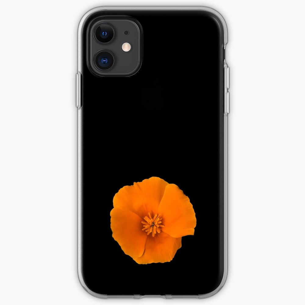Golden Poppy Flower iPhone Case & Cover