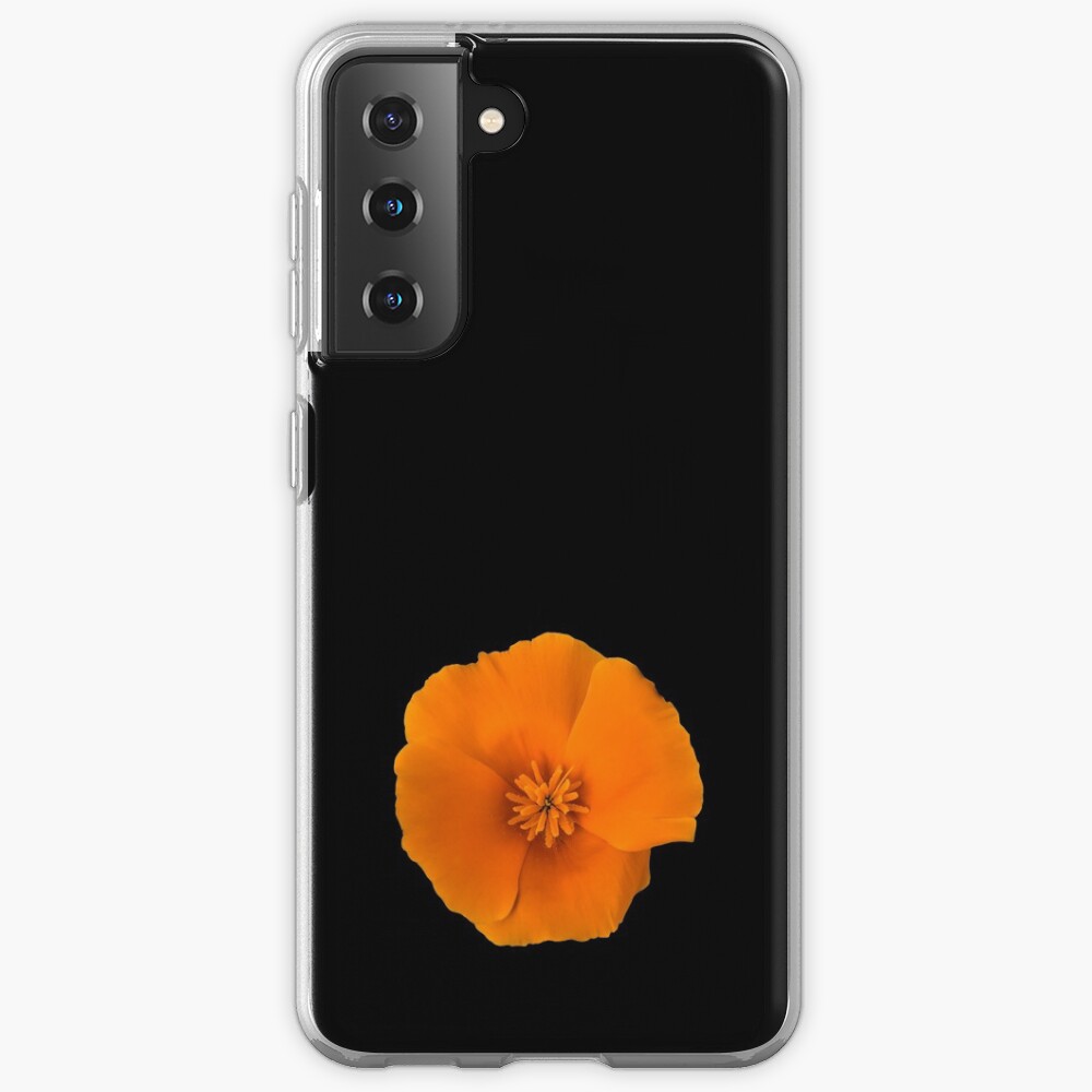 Golden Poppy Flower Case & Skin for Samsung Galaxy