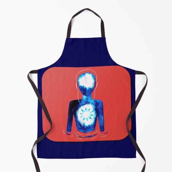 Item preview, Meditation Man w/ Headphones Red designed and sold by RealmsBeyond.