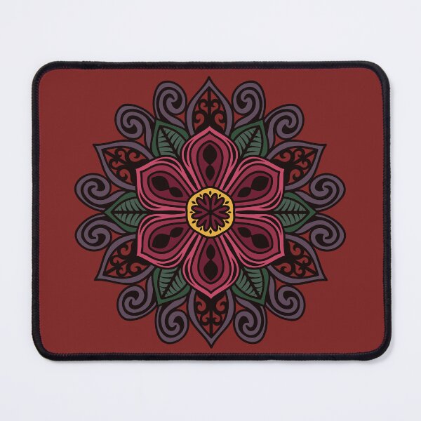 Artikelvorschau, Blumenmandala entworfen und verkauft von pixel8edart.