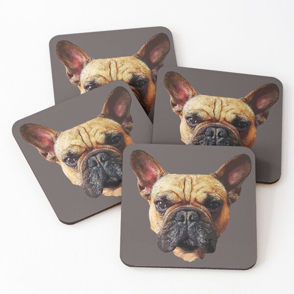 Item preview, French Bulldog Fawn Puppy Dog designed and sold by ElegantCat.