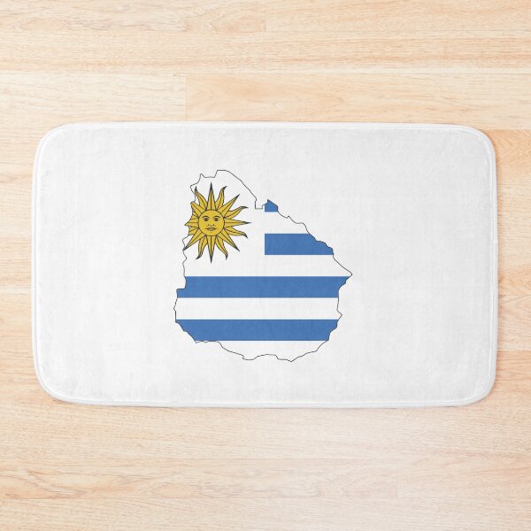 Item preview, Uruguay Flag Map designed and sold by Deasdw1.