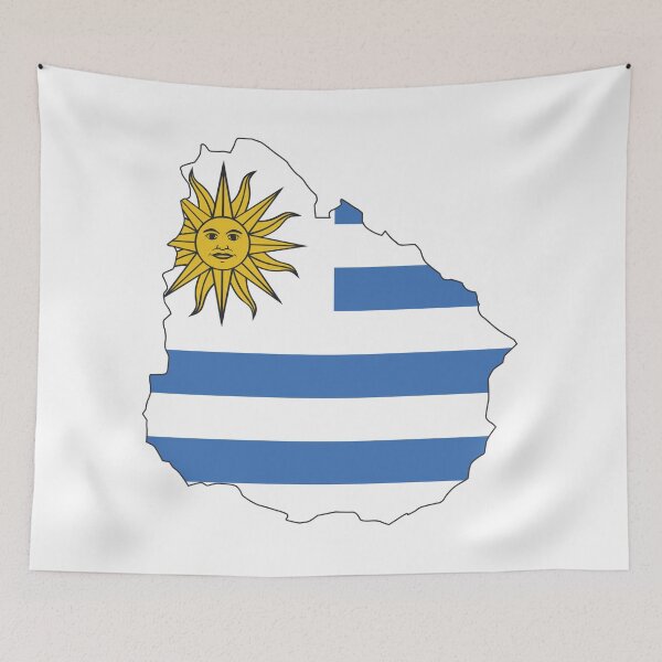 Item preview, Uruguay Flag Map designed and sold by Deasdw1.