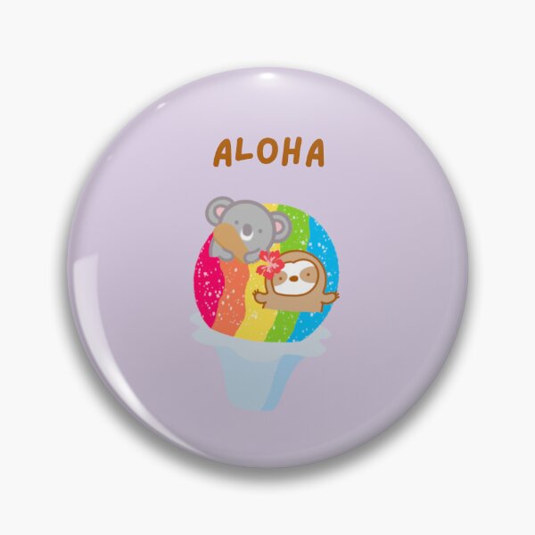 Item preview, Aloha Rainbow Shave Ice designed and sold by theslothinme.