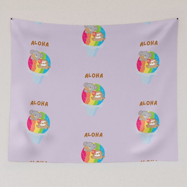 Item preview, Aloha Rainbow Shave Ice designed and sold by theslothinme.