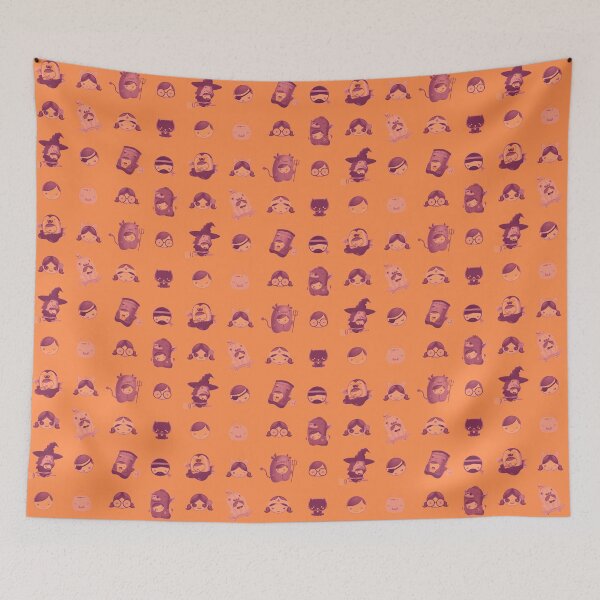 Item preview, Halloween Pattern designed and sold by Kami and Dani.