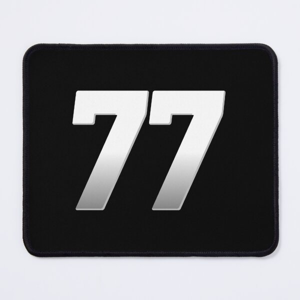 Item preview, Racing Number 77 designed and sold by Denti Kanys ⭐⭐⭐⭐⭐.