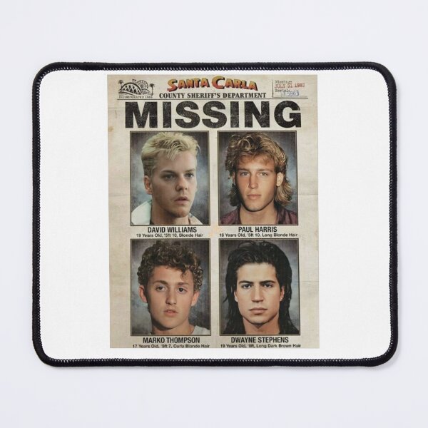 Item preview, The lost boys missing flyer designed and sold by froggyleggs.