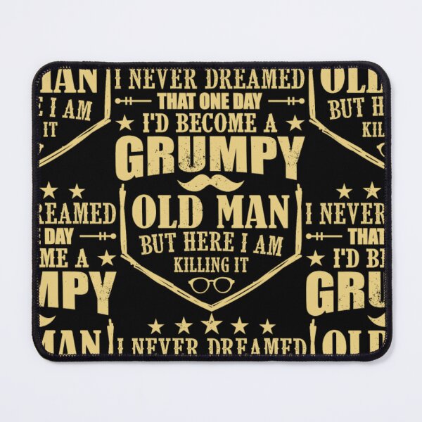 Item preview, Grumpy Oldman here killing it designed and sold by aryagiri.