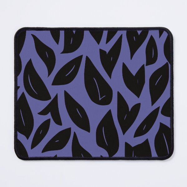 Item preview, Fall Leaves 2, Geometric Design In Black And Lilac. designed and sold by I-Desire.