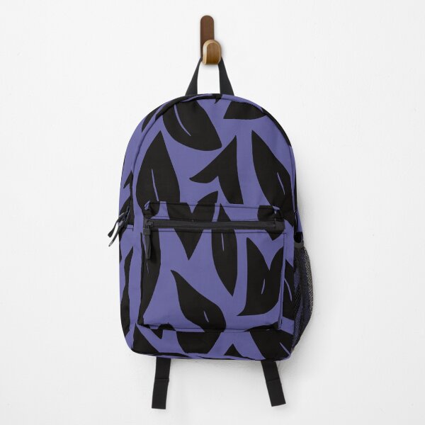 Item preview, Fall Leaves 2, Geometric Design In Black And Lilac. designed and sold by I-Desire.